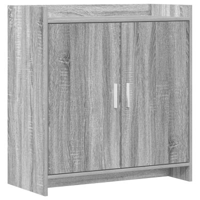 vidaXL Servírovacia skriňa Sivý Sonoma 72 x 36 x 80 cm