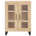 vidaXL Vysoká skrinka dub sonoma 69,5x34x180 cm spracované drevo