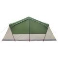 vidaXL Stan chata Zelená 480 x 273 x 205 cm Polyester a oceľ