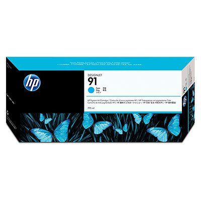 KAZETA HP C9467A  91 Cyan Ink Cartridge with Vivera Ink  (775 ml)