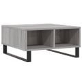 vidaXL Konferenčný stolík sivý sonoma 60x60x30 cm kompozitné drevo