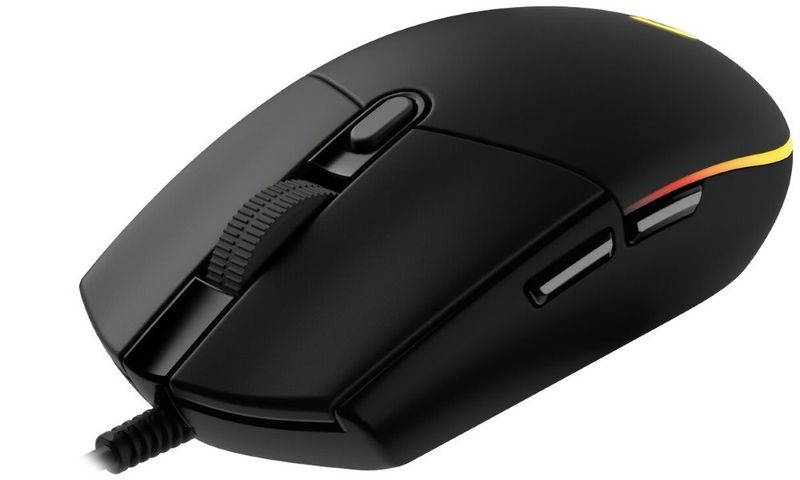 Logitech herná myš G102 LIGHTSYNC/ optická/ 6 tlačidiel/ 8000dpi/ USB/ čierna Myš, herná, optická, až 8000dpi, 6 tlačidiel, USB, RGB, čierna