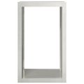 vidaXL Regál na krbové drevo 60x40x100 cm, nehrdzavejúca oceľ