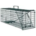vidaXL Pasca na zvieratá Zelená 61 x 20 x 21,5 cm Oceľ