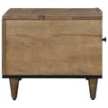 vidaXL Konferenčný stolík Hnedá 80 x 50 x 40 cm Masívne mango drevo