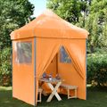 vidaXL Párty stan 200 x 200 x 306 cm Oranžová Oxfordská látka