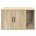 vidaXL Mačka Dom Sonoma 85 x 55 x 50,5 cm Kompozitné drevo