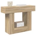 vidaXL Sonoma dub 101 x 30 x 74 cm