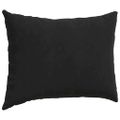 vidaXL Vankúše na pohovku 2 pcs Čierna 70 x 50 cm Kordúrová tkanina