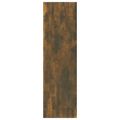 vidaXL Knižnica/deliaca stena tmavý dub 40x30x103 cm drevotrieska