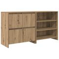 vidaXL Servírovacia skriňa 2 ks Remeselný dub 70 x 41 x 75 cm