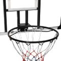 vidaXL Basketbalová doska priehľadná 106x69x3 cm polykarbonát