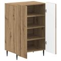 vidaXL Skriňa na topánky ZWOLLE 59,5 x 39,5 x 91,5 cm Kompozitné drevo