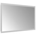 vidaXL Zrkadlo do kúpeľne s LED Priehľadná 50 x 30 cm tvrdené sklo