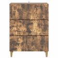 vidaXL Zásuvkový kabinet 66 x 34,5 x 90 cm Kompozitné drevo Dymový dub