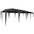 vidaXL Párty stan Zelená 800 x 400 x 266 cm Polyetylén a oceľ
