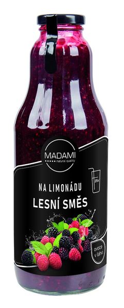 Lesná zmes 1 000 ml: ovocie na limonádu