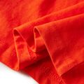 vidaXL Detské tričko s dlhými rukávmi žiarivo oranžové 104