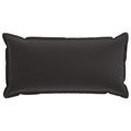 vidaXL Poťah na podložku 2 ks HOUTEN Čierna 40 x 80 cm Polyester