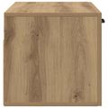 vidaXL Nástenná skrinka 60 x 36,5 x 35 cm Kompozitné drevo Dub artisan