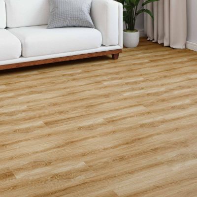 vidaXL Laminátová podlaha 15 pcs Rustikálna hnedá 101 x 20 x 0,8 cm