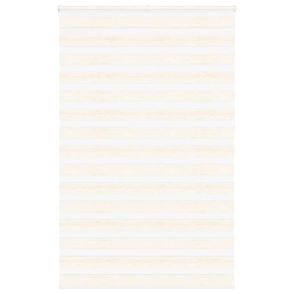 vidaXL Zebra roleta mramorová béžová 145x230 cm šírka látky 140,9 cm polyester