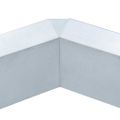 vidaXL Plot proti slimákom pozinkovaná oceľ 392x25 cm