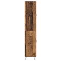 vidaXL Highboard Staré drevo 69,5 x 34 x 90 cm Kompozitné drevo