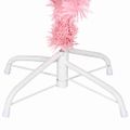 vidaXL Vianočný stromček Ružová 120 cm PVC