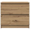 vidaXL TV skrinka Artisan Dub 60x35x54 cm Drevené