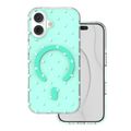 Bubble Dots Mag obal pre iphone 17 6,3'' zelený