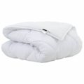vidaXL Zimný prehoz 220 x 135 x 5 cm Zima Polyester Biela Priedušná