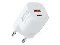 Sieťový adaptér - GaN2 Ultra - 20 watt - PD, QC 3.0 - 2 výstupné konektory (USB, USB-C)