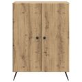 vidaXL Servírovacia skriňa Dub artisan 66 x 34,5 x 90 cm