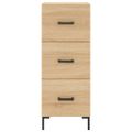 vidaXL Vysoká skrinka dub sonoma 34,5x34x180 cm spracované drevo