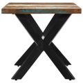 vidaXL Jedálenský stôl 140x70x75 cm, recyklovaný masív