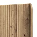 vidaXL Posteľový rám s úložným priestorom a čelom Dub artisan