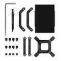 DEEPCOOL chladič AK500 G2 / 120mm fan / 5x heatpipes / PWM / pro Intel i AMD / černý Chladic CPU, 5× medené heat pipes, 120mm ventilátor, hydraulické ložisko, 2200 RPM, 63.4 CFM, ?31.45 dB(A), Intel/AMD, drevený de