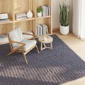 vidaXL Kusové koberce SIROLO Antracitová 200 x 200 cm Polyester