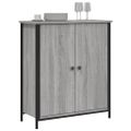 vidaXL Komoda sivá sonoma 70x30x80 cm kompozitné drevo