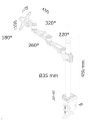 Neomounts FPMA-D935 /Držák displeje/na stůl/10-30"/svorka/3čepy/VESA 100X100/nosn.10kg/1 displej/stříbrný Držák, VESA, stolní, pro plochý monitor, úhloprícka 10"-30", náklon 180°, otácení 360°, rotace 360°, nosnost 10kg, stríbrný