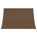 vidaXL Markíza Sivohnedá 150 x 150 cm 180 g / m² polyester s PU povrchom