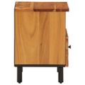 vidaXL Nočné stolíky 2 ks 40x33x46 cm akáciový masív