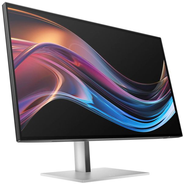 HP/727pk/27"/IPS/4K UHD/60Hz/5ms/Blck-Slvr/3R LED monitor, 27", IPS, 3840×2160, 16:9, 5ms, 400cd/m2, 60Hz, 2× DisplayPort, HDMI, 5× USB, 4× USB-C, 1× RJ-45, Pivot, VESA, cerno