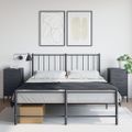 vidaXL Nočné stolíky 2 ks antracit 36x39x68 cm oceľ