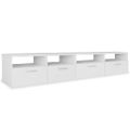 vidaXL TV skrinky 2 ks, kompozitné drevo 95x35x36 cm, biele