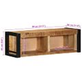 VidaXL TV skrinka 80x30x25 cm Masívne hrubé drevo Mango