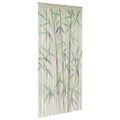 vidaXL záves proti hmyzu bambusová potlač 90x220 cm bambus