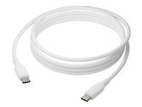 USB kábel - USB-C (M) do USB-C (M) - USB 2.0 - 2,5 m - USB Power Delivery (12W), 100 % recyklovaný plast