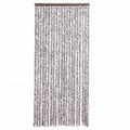 vidaXL Záves proti hmyzu, hnedý a béžový 90x220 cm, ženilka